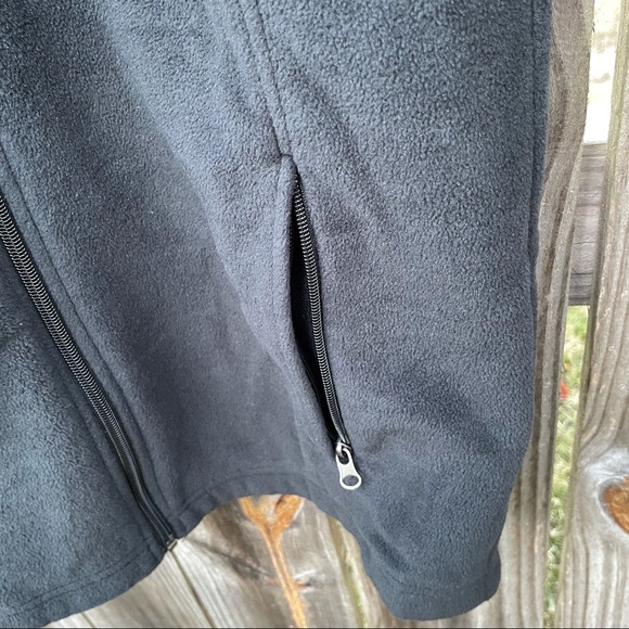 Youth Columbia Full Zip Up Fleece Jacket - Picture 4 of 8